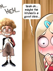 Fantastic porn cartoon having momma together with girl lusting for just one young guy to bang