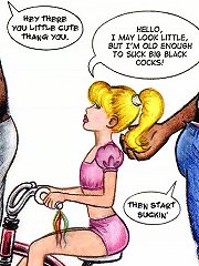 Cumshot in daughter's mouth cartoon incest