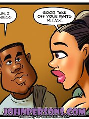 Mindless interracial comics with dirty hotties ass fucked