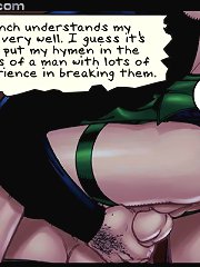 Adult comix. And there goes my virginity dripping away in a small pool of blood