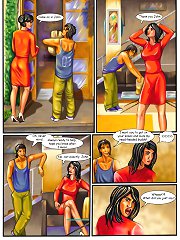 Comic sex threesome gallery by hotwifecomics.com